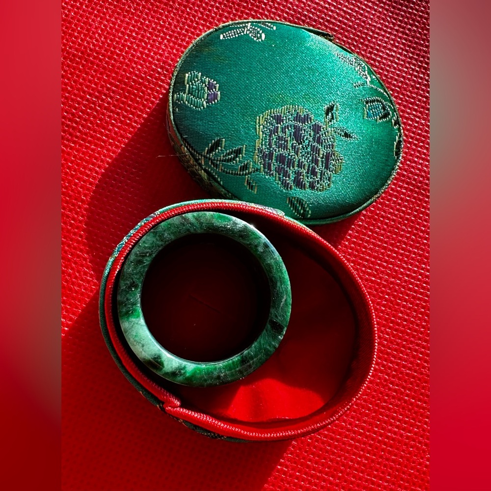 RARE Emperor Green Jade Man Ring